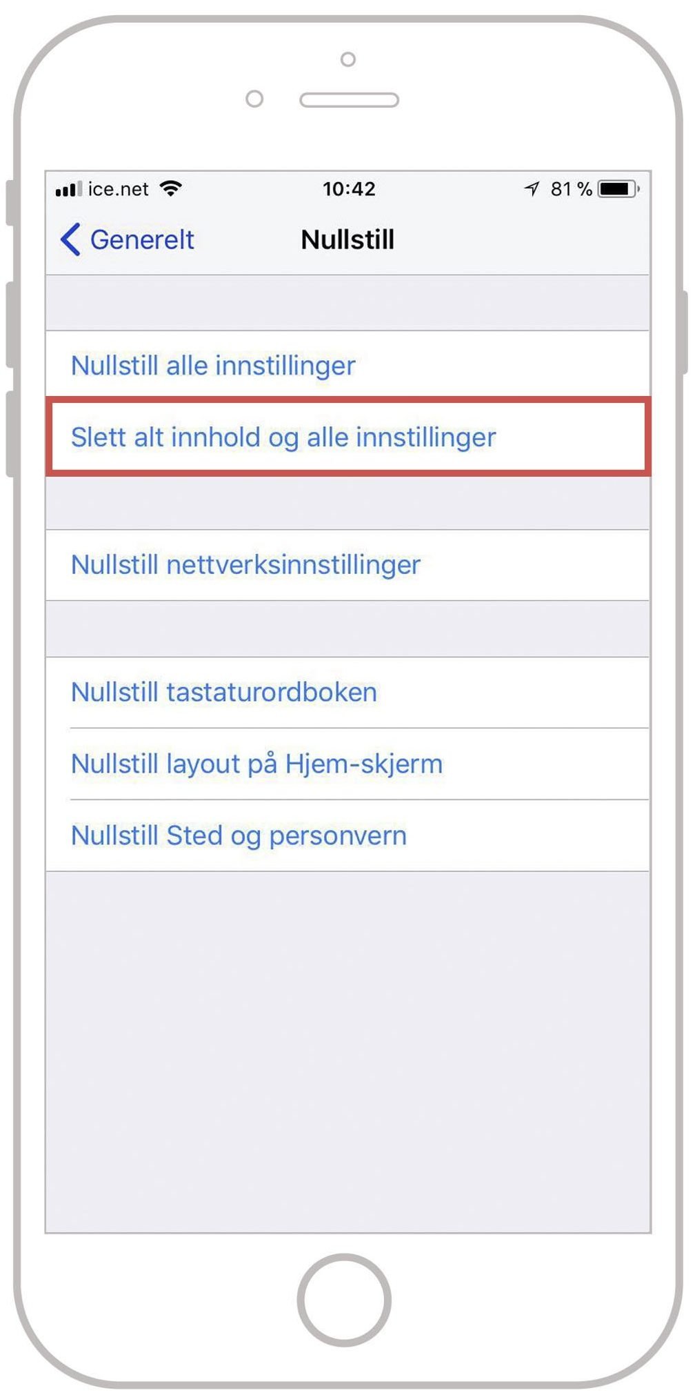 WiFi-problemer på iPhone